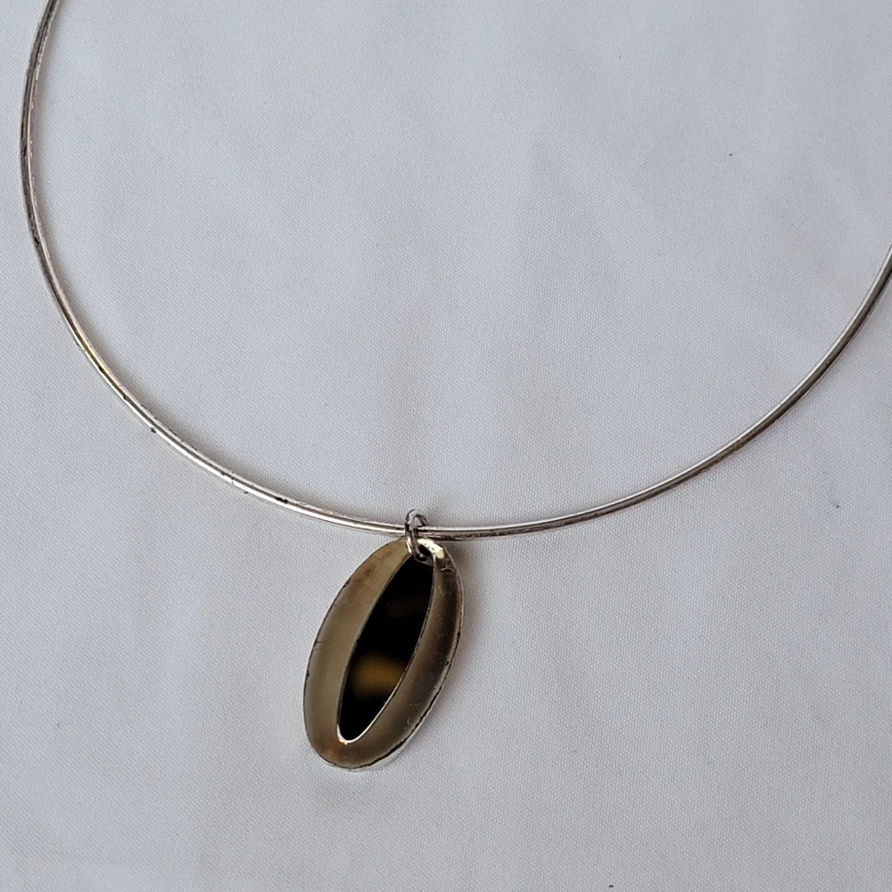 Free With Bundle Purchase Collar Necklace With Slide Pendant